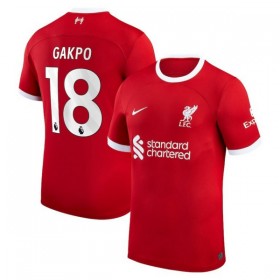 Goedkope Liverpool 2023-24 Gakpo 18 Thuisshirt